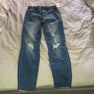 Never worn ripped jeans